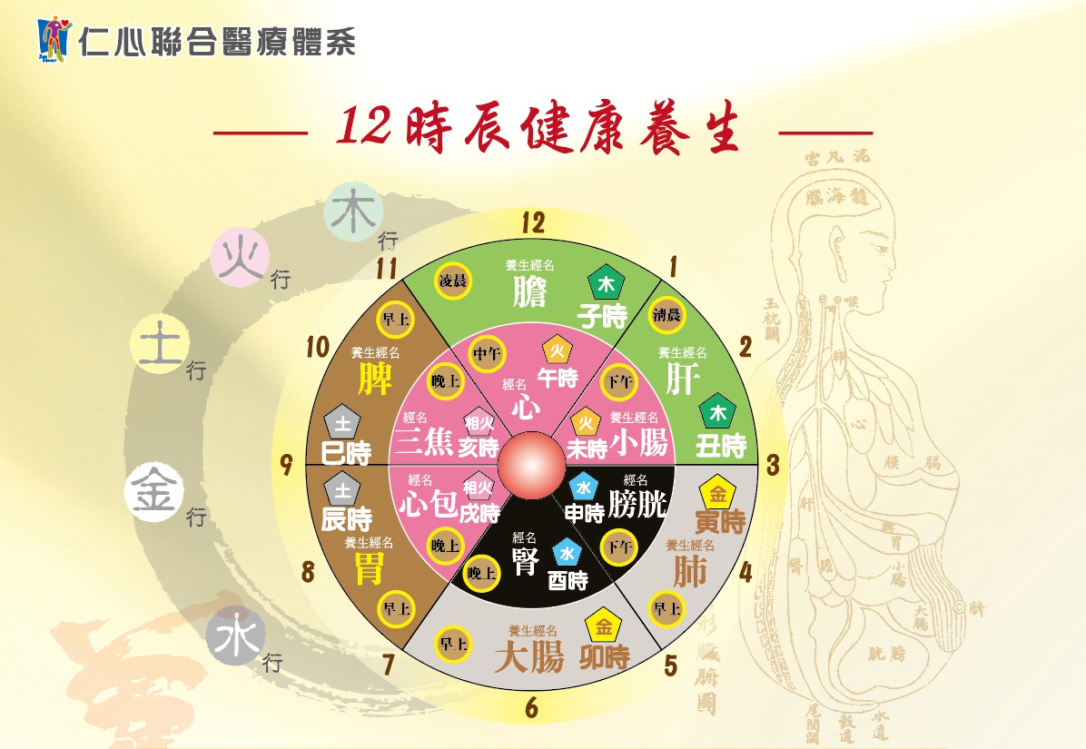 十二时辰养生